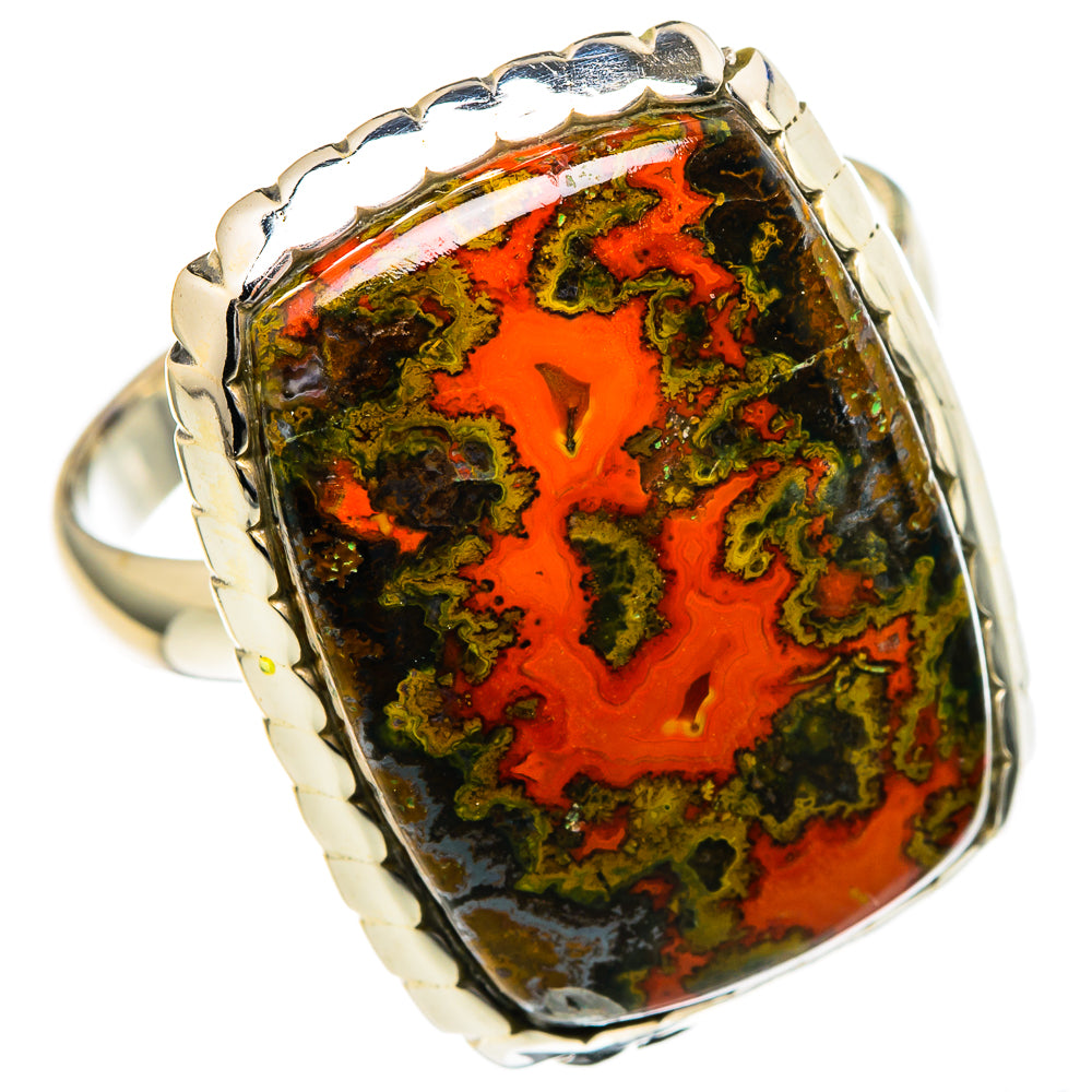 Moroccan Agate Rings handcrafted by Anasilvercos - RING96695