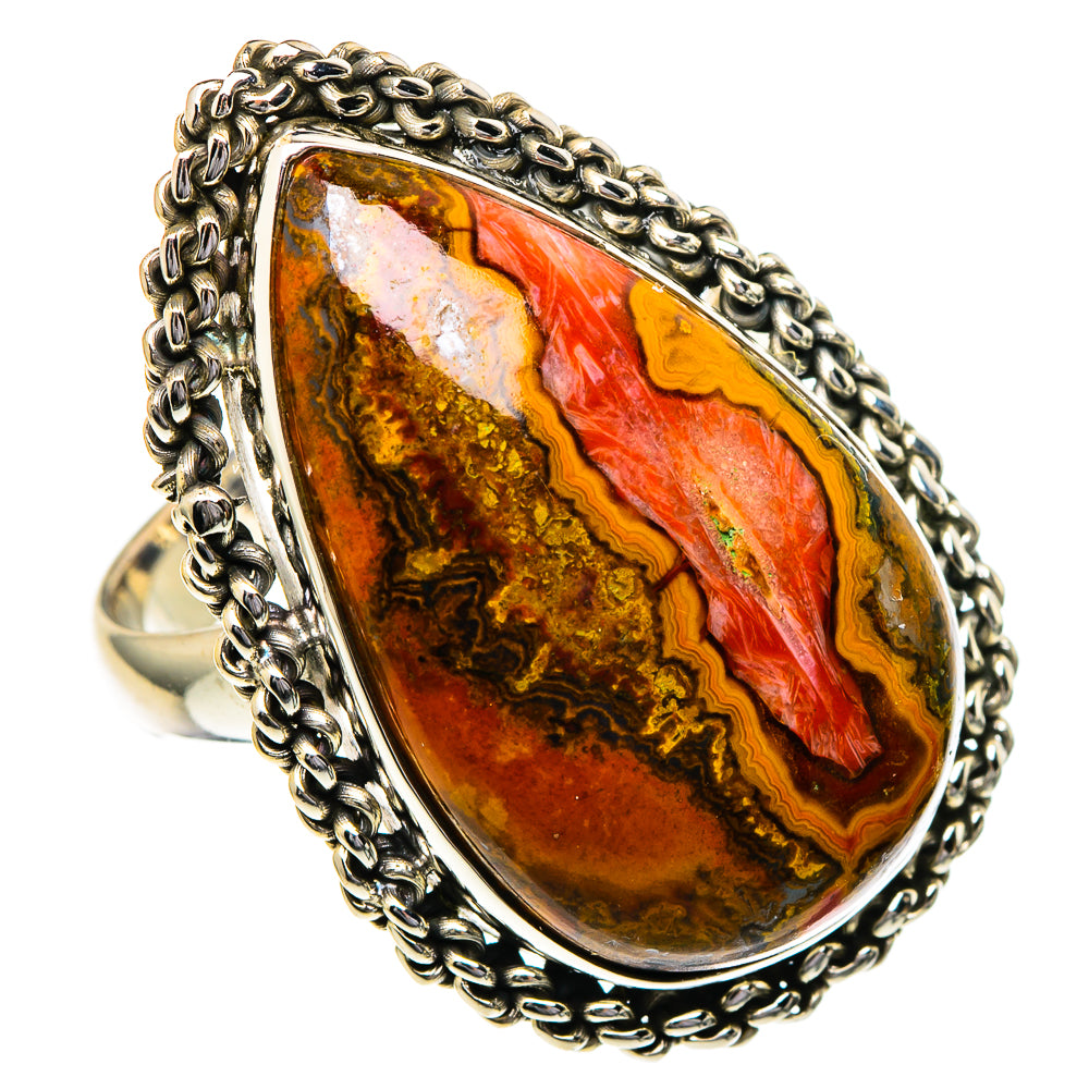 Moroccan Agate Rings handcrafted by Anasilvercos - RING96696
