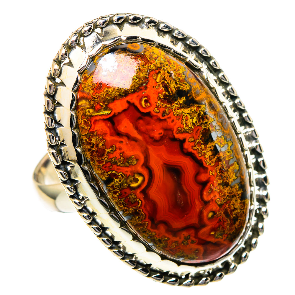 Moroccan Agate Rings handcrafted by Anasilvercos - RING96712