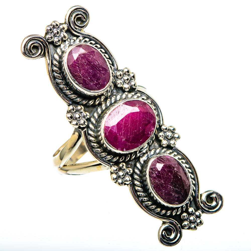 Ruby Rings handcrafted by Anasilvercos - RING96715