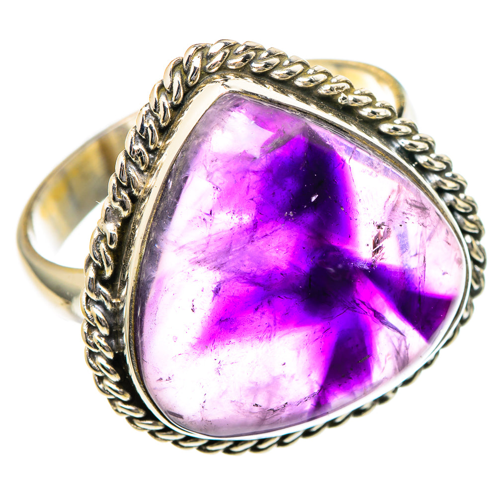 Star Amethyst Rings handcrafted by Anasilvercos - RING96718