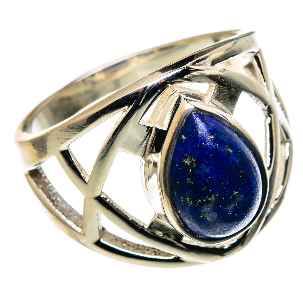 Lapis Lazuli Rings handcrafted by Anasilvercos - RING96723