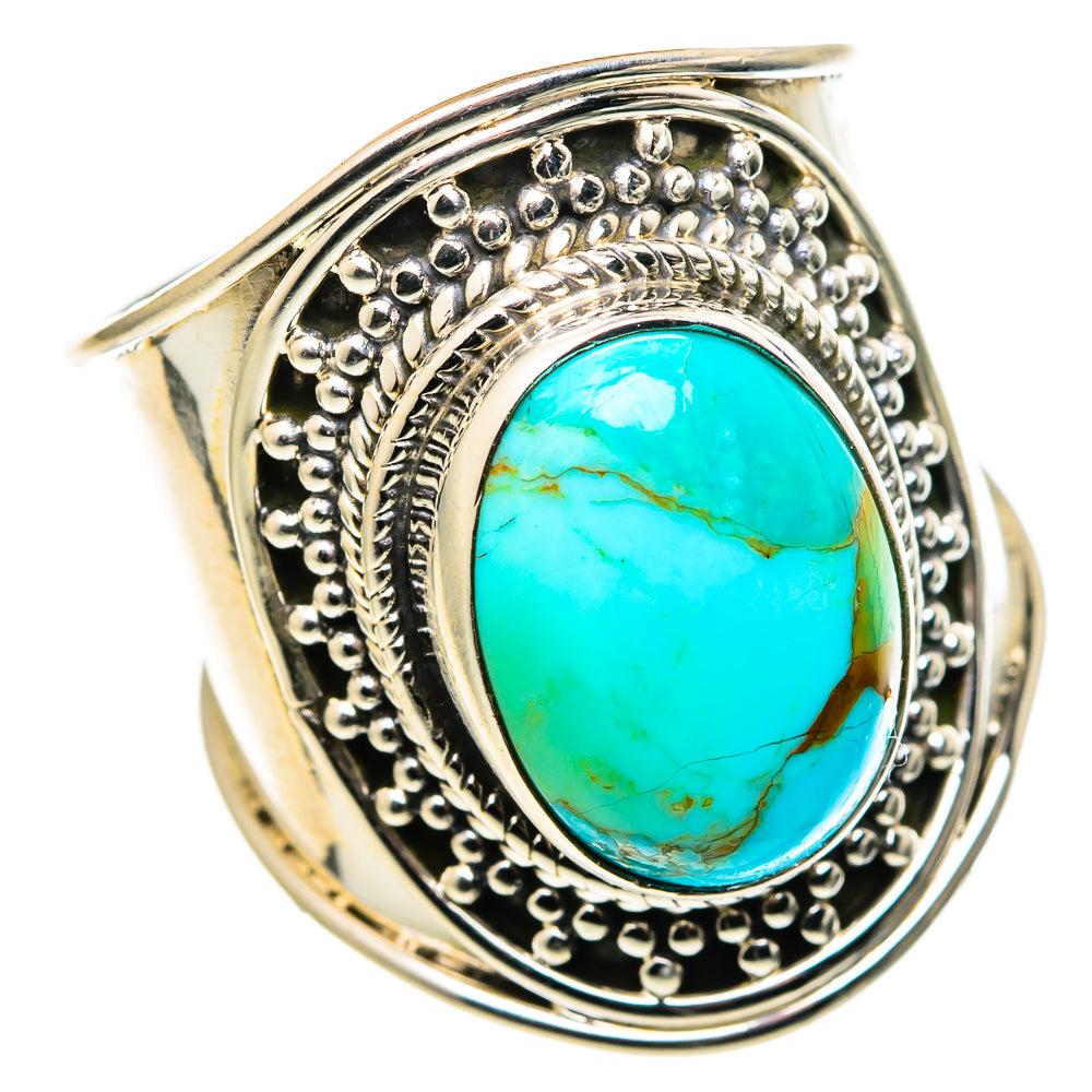 Chrysocolla Rings handcrafted by Anasilvercos - RING96724