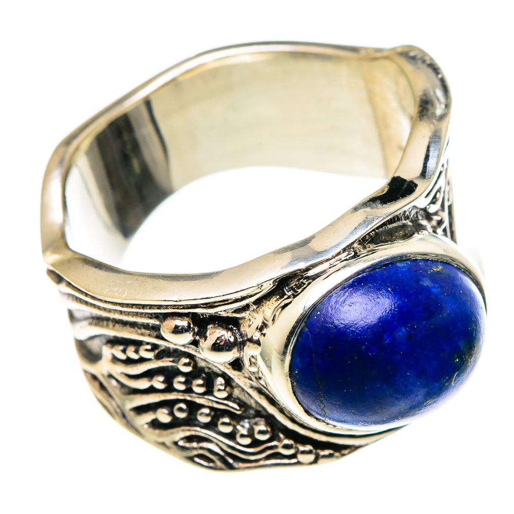 Lapis Lazuli Rings handcrafted by Anasilvercos - RING96726 - Photo 2