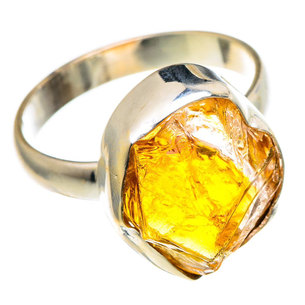 Citrine Rings handcrafted by Anasilvercos - RING96733