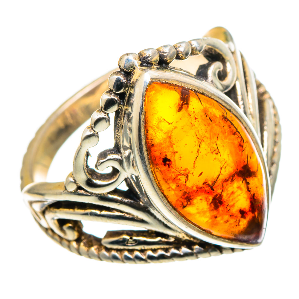 Baltic Amber Rings handcrafted by Anasilvercos - RING96734