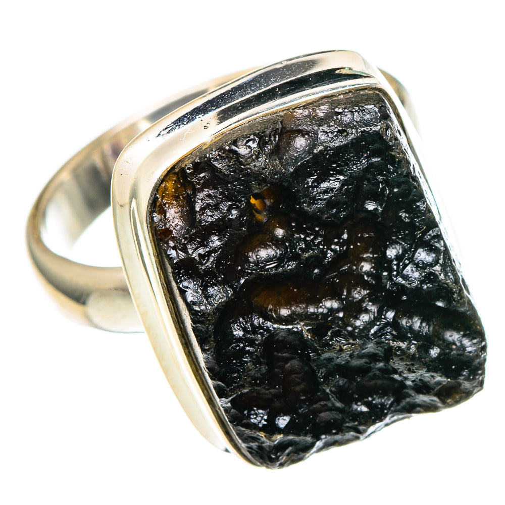 Tektite Rings handcrafted by Anasilvercos - RING96746