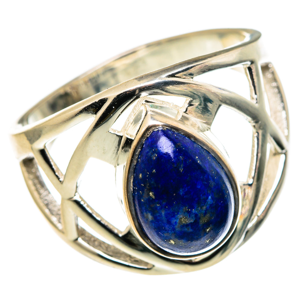 Lapis Lazuli Rings handcrafted by Anasilvercos - RING96753