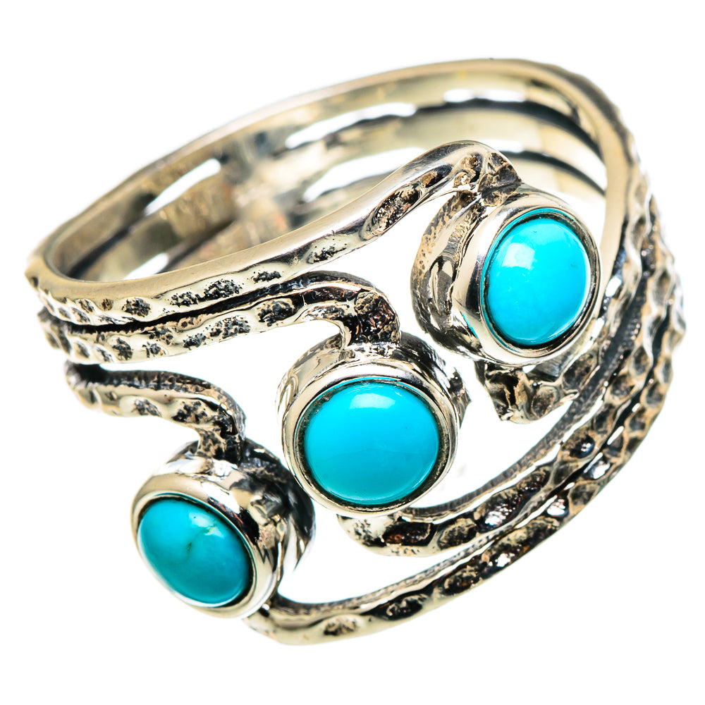Larimar Rings handcrafted by Anasilvercos - RING96784