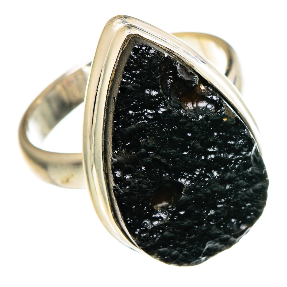 Tektite Rings handcrafted by Anasilvercos - RING96805