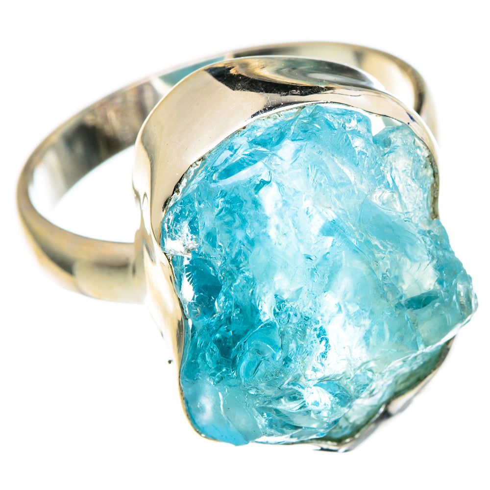 Aquamarine Rings handcrafted by Anasilvercos - RING96808