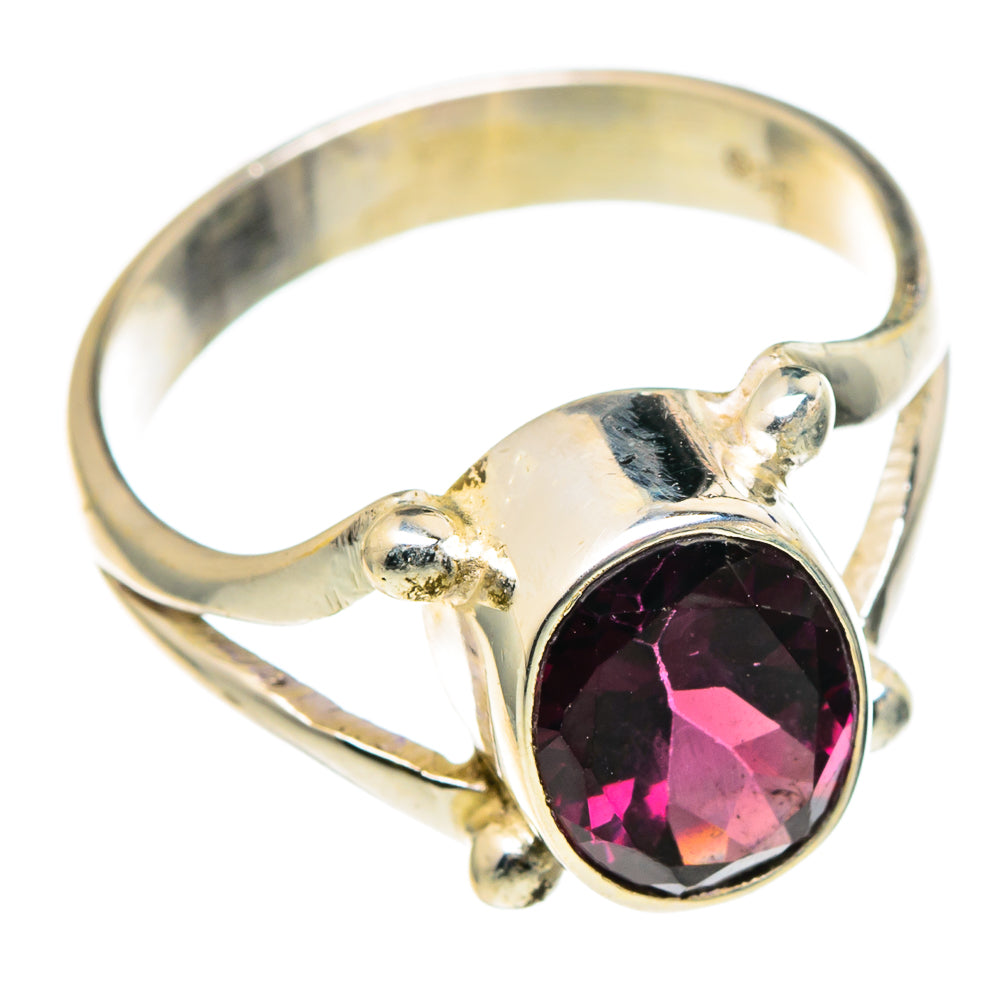 Red Spinel Rings handcrafted by Anasilvercos - RING96825