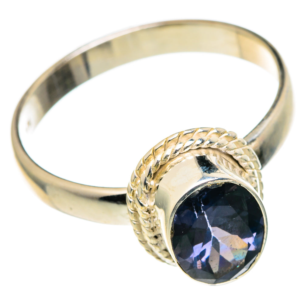 Blue Spinel Rings handcrafted by Anasilvercos - RING96827