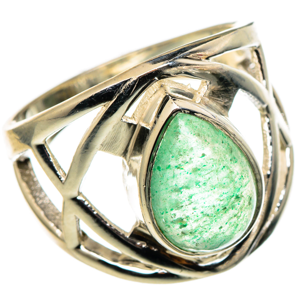 Prehnite Rings handcrafted by Anasilvercos - RING96843 - Photo 2