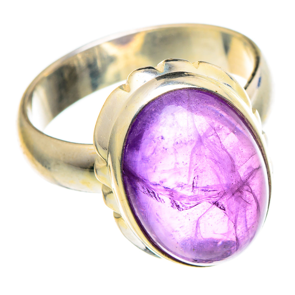 Amethyst Rings handcrafted by Anasilvercos - RING96852 - Photo 2