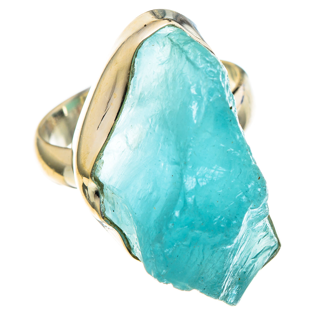 Aquamarine Rings handcrafted by Anasilvercos - RING96862 - Photo 2
