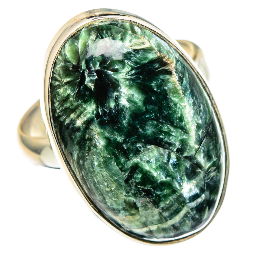 Seraphinite Rings handcrafted by Anasilvercos - RING96867 - Photo 2
