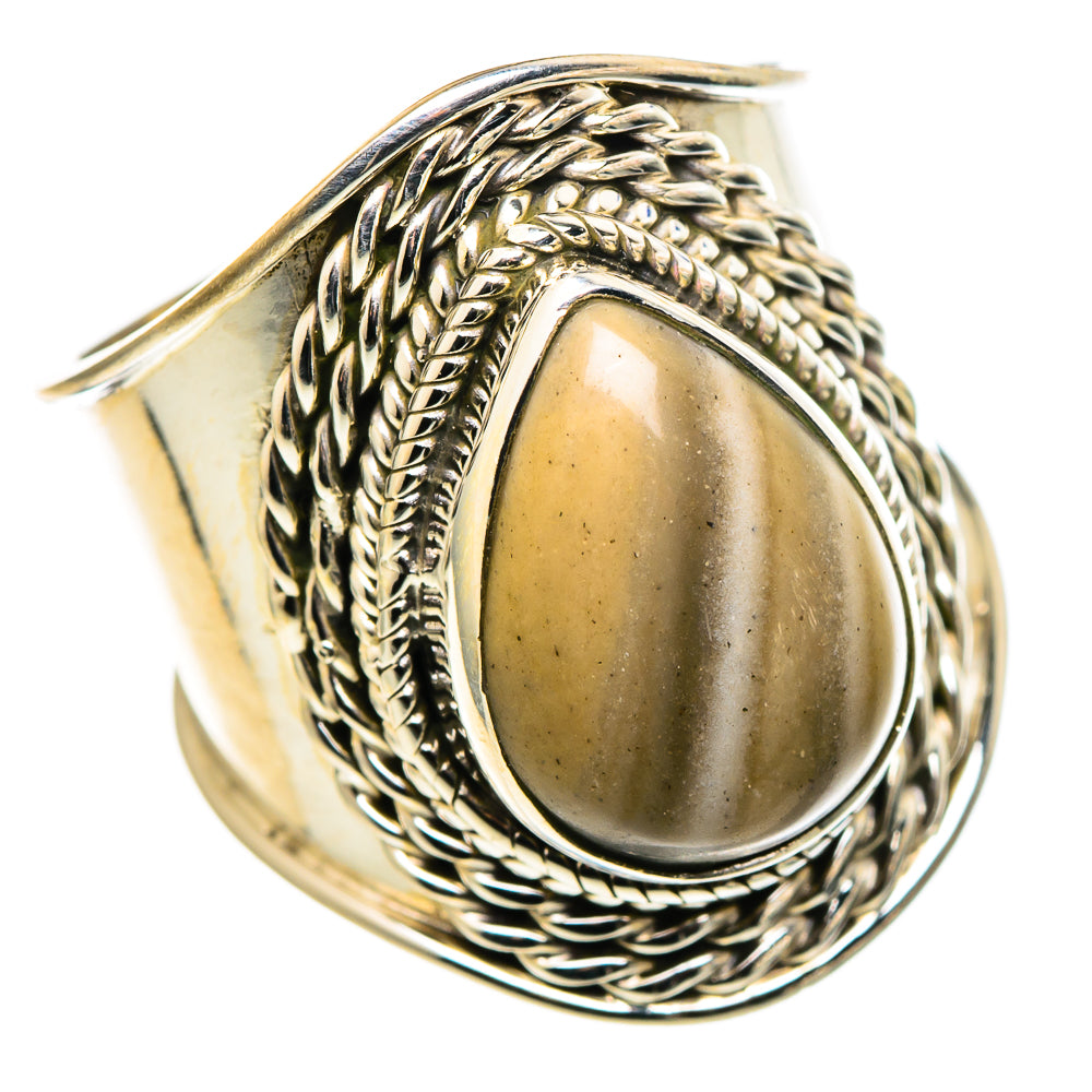 Striped Flint Rings handcrafted by Anasilvercos - RING96893 - Photo 2