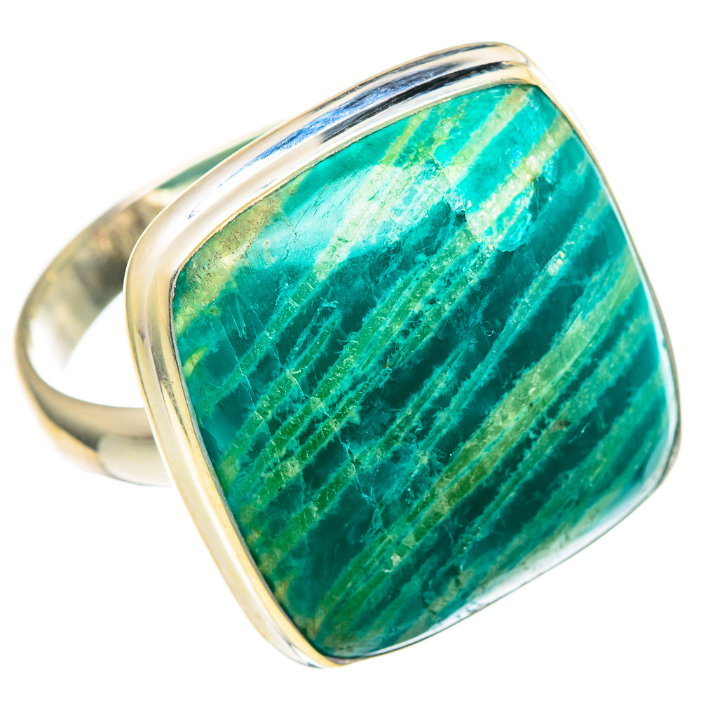Amazonite Rings handcrafted by Anasilvercos - RING96930 - Photo 2