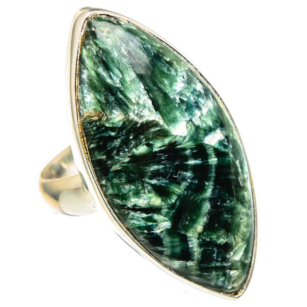 Seraphinite Rings handcrafted by Anasilvercos - RING96931