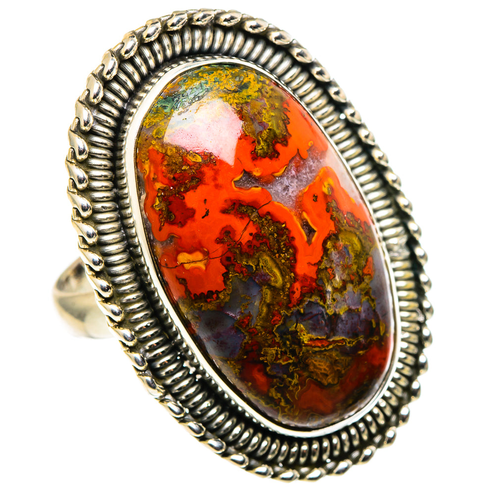 Moroccan Agate Rings handcrafted by Anasilvercos - RING96936