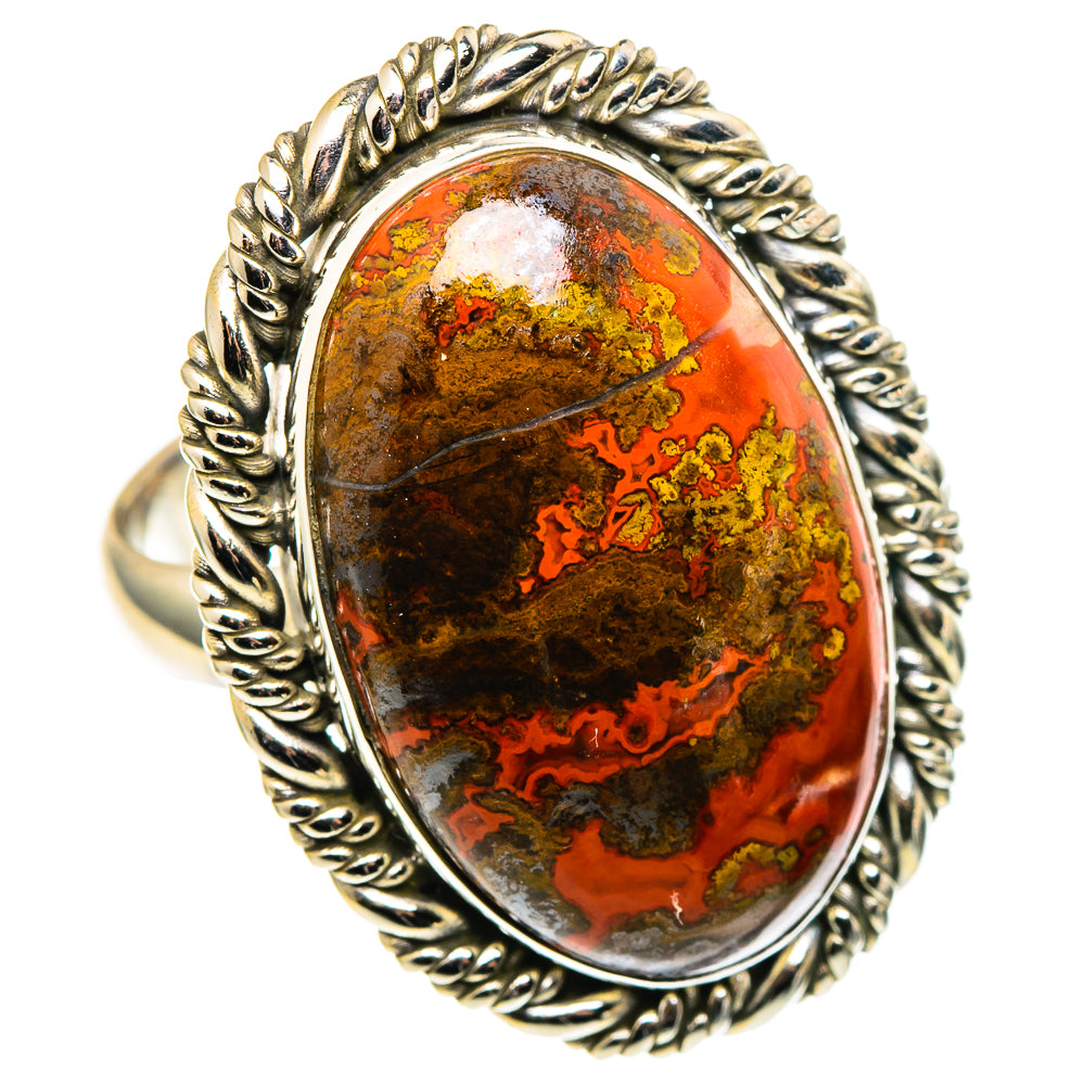 Moroccan Agate Rings handcrafted by Anasilvercos - RING96940