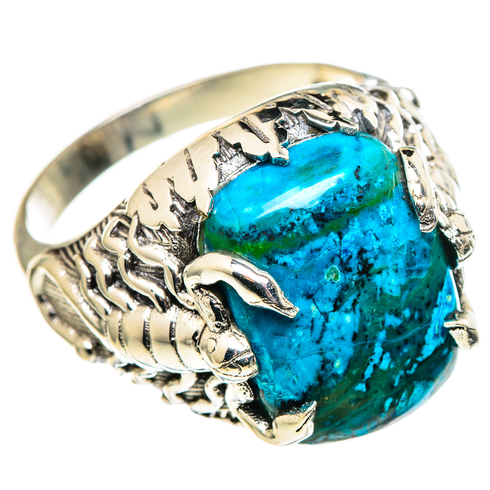 Chrysocolla Rings handcrafted by Anasilvercos - RING96967