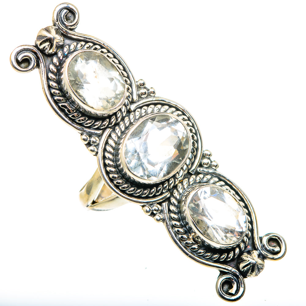 Green Amethyst Rings handcrafted by Anasilvercos - RING96972 - Photo 2