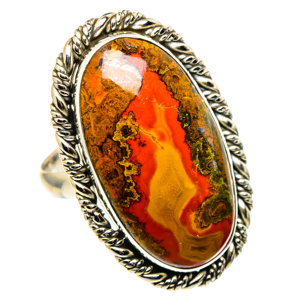 Moroccan Agate Rings handcrafted by Anasilvercos - RING96975