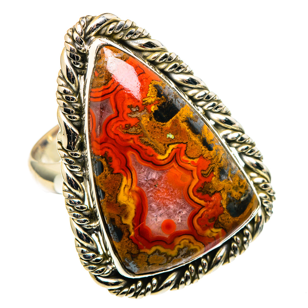 Moroccan Agate Rings handcrafted by Anasilvercos - RING96976