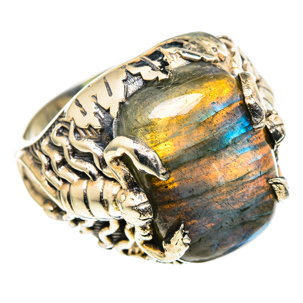 Labradorite Rings handcrafted by Anasilvercos - RING96998