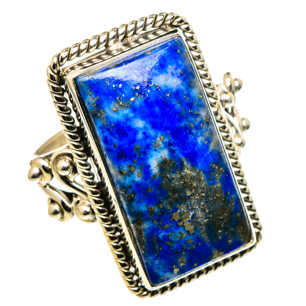 Lapis Lazuli Rings handcrafted by Anasilvercos - RING96999