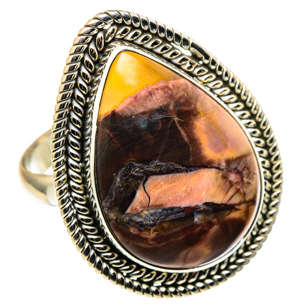 Butterfly Jasper Rings handcrafted by Anasilvercos - RING97006