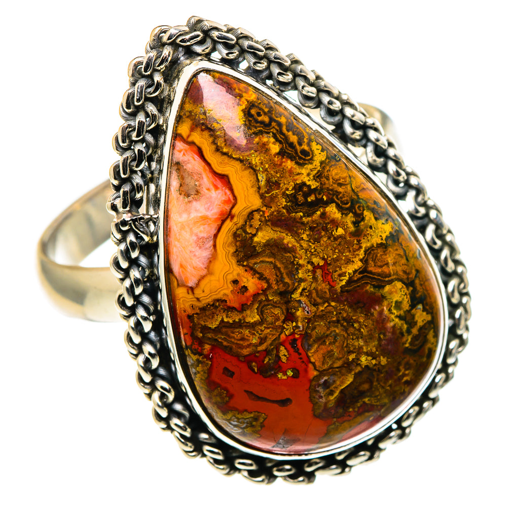Moroccan Agate Rings handcrafted by Anasilvercos - RING97007