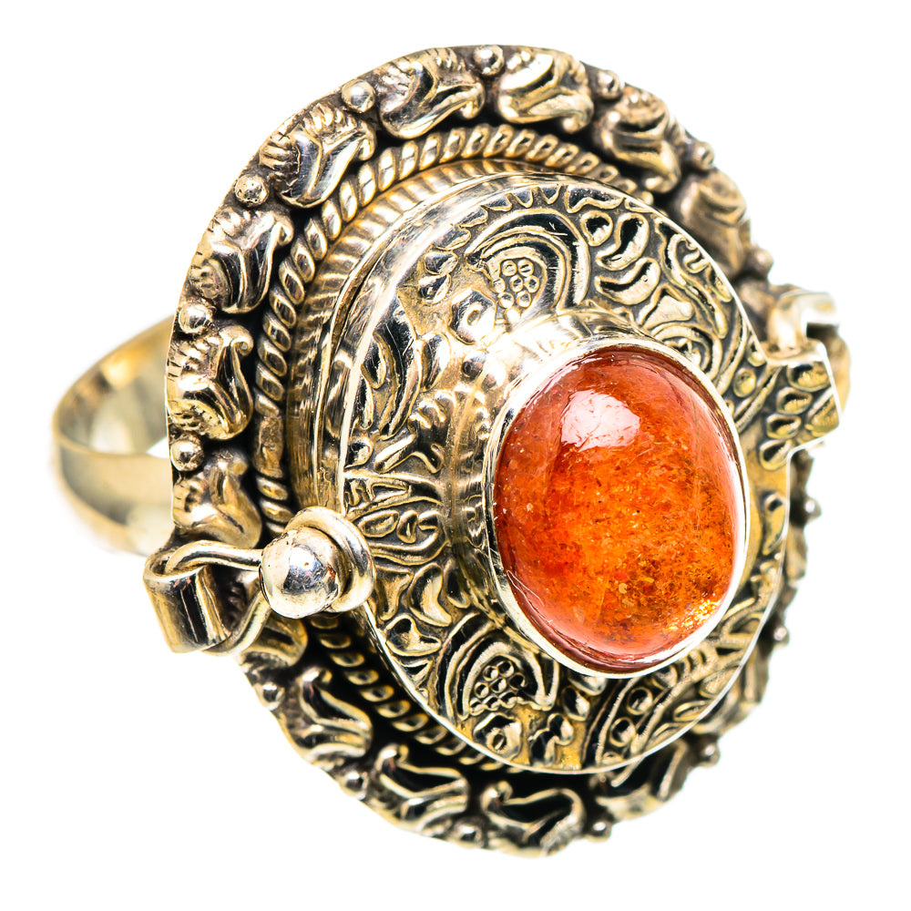 Sunstone Rings handcrafted by Anasilvercos - RING97008