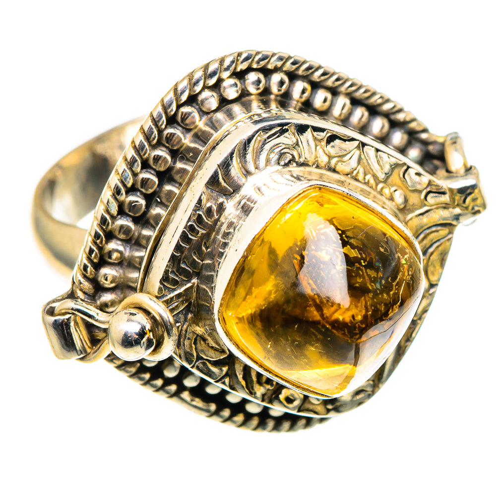 Citrine Rings handcrafted by Anasilvercos - RING97009