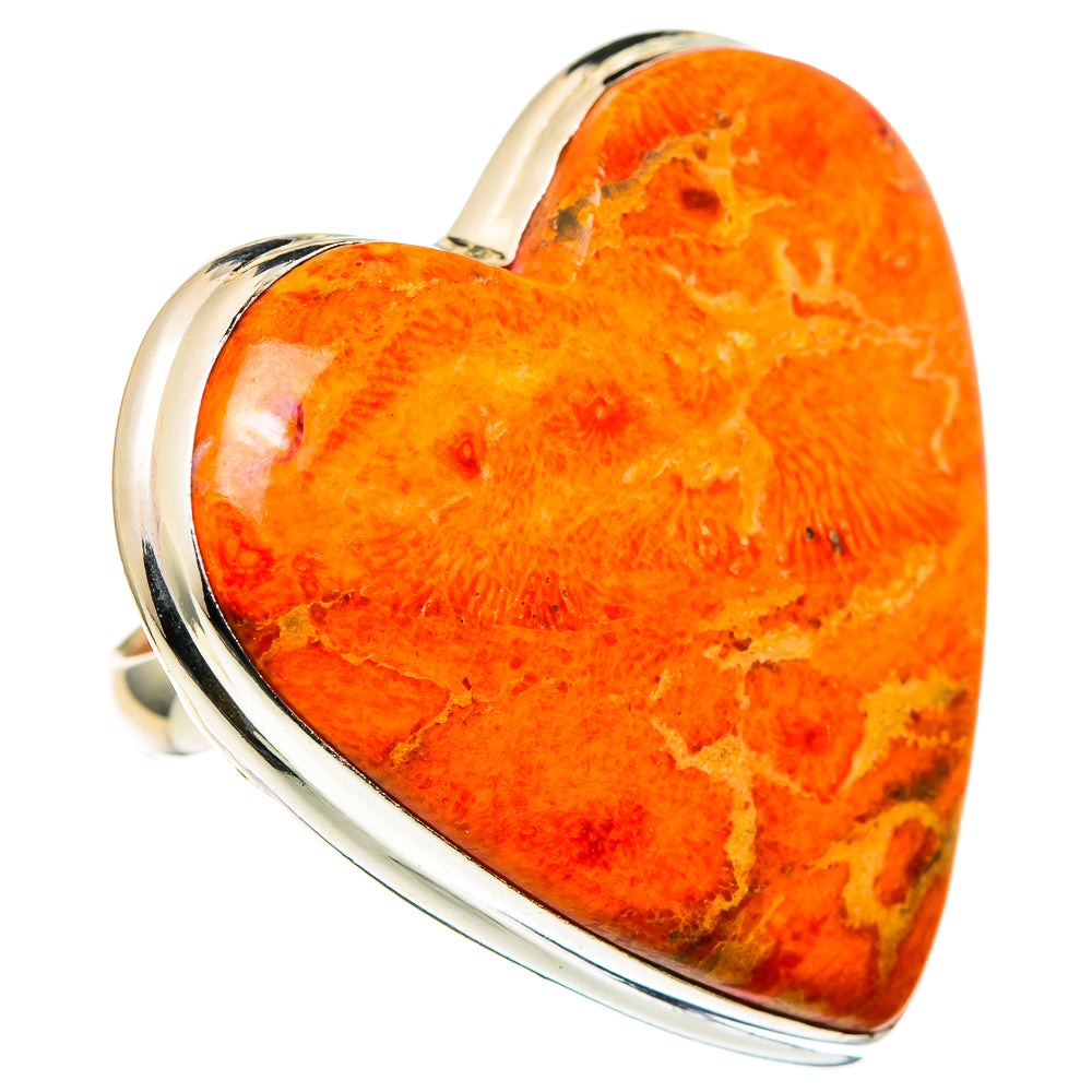 Sponge Coral Rings handcrafted by Anasilvercos - RING97010
