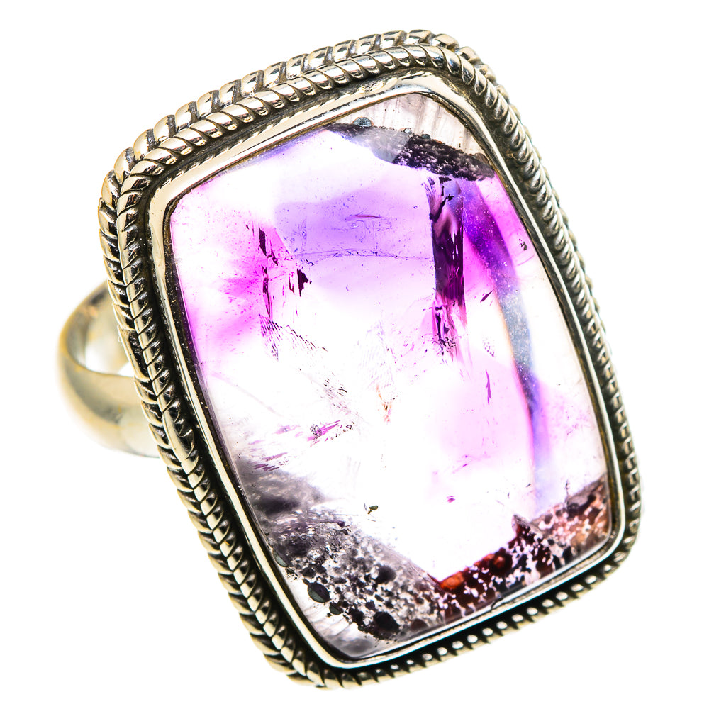 Star Amethyst Rings handcrafted by Anasilvercos - RING97013