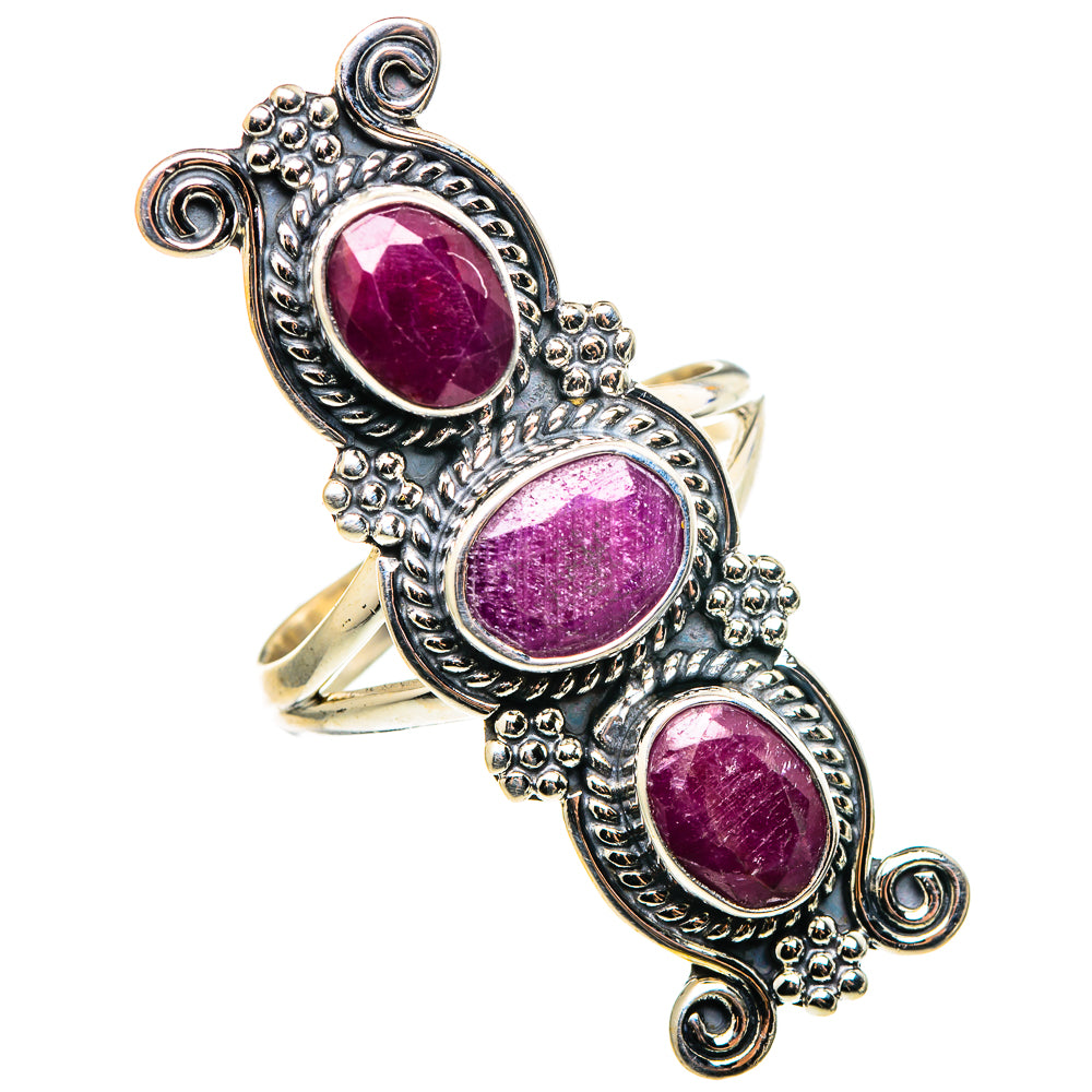Ruby Rings handcrafted by Anasilvercos - RING97031 - Photo 2