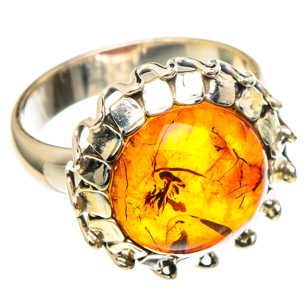 Baltic Amber Rings handcrafted by Anasilvercos - RING97167