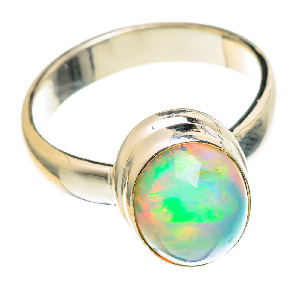 Ethiopian Opal Rings handcrafted by Anasilvercos - RING97184