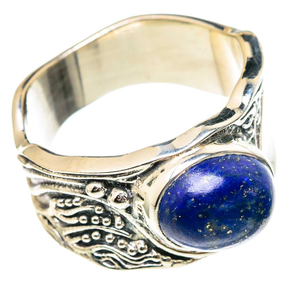 Lapis Lazuli Rings handcrafted by Anasilvercos - RING97187
