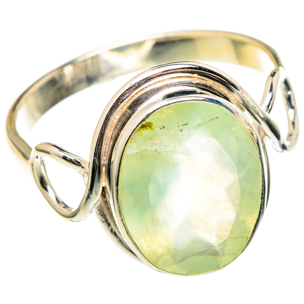 Prehnite Rings handcrafted by Anasilvercos - RING97192