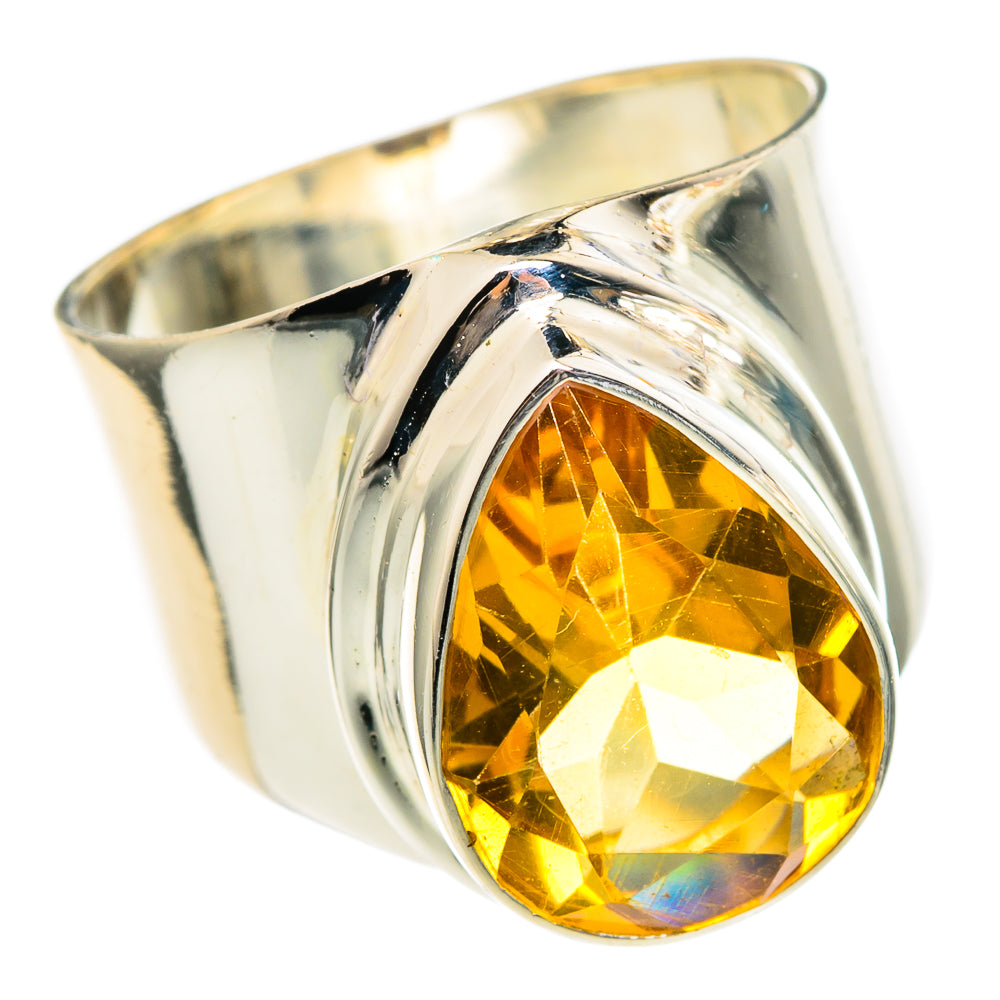 Citrine Rings handcrafted by Anasilvercos - RING97196