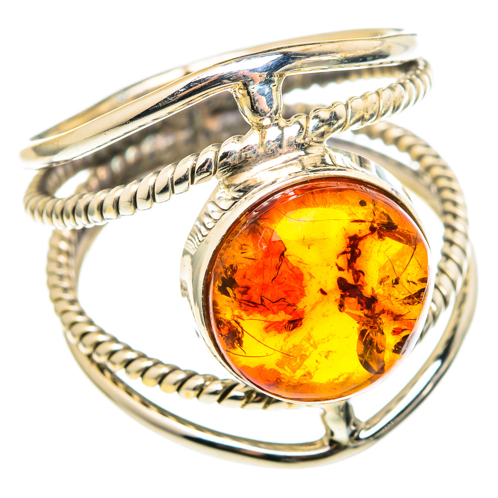 Baltic Amber Rings handcrafted by Anasilvercos - RING97198
