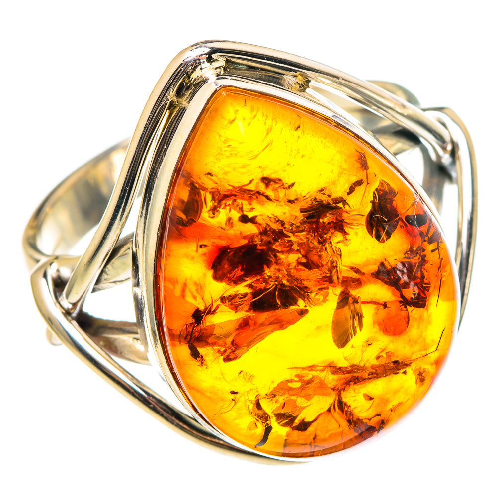 Baltic Amber Rings handcrafted by Anasilvercos - RING97199