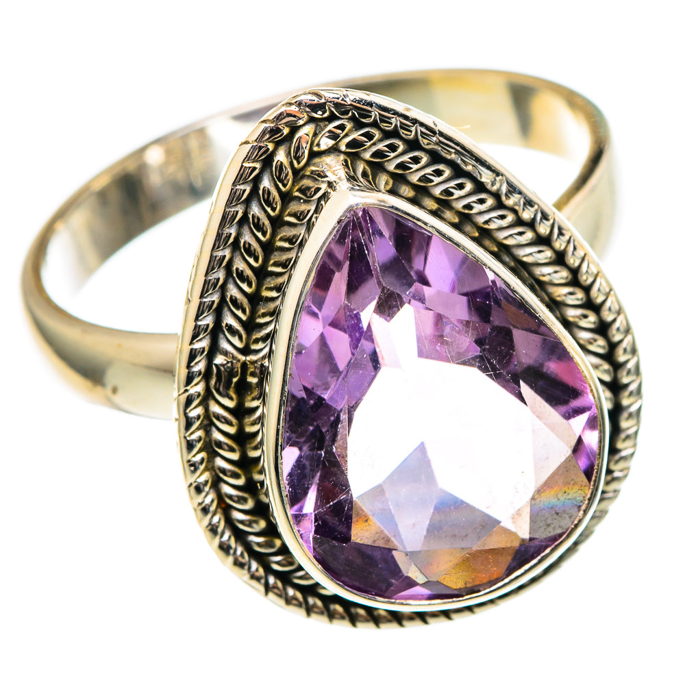 Amethyst Rings handcrafted by Anasilvercos - RING97205
