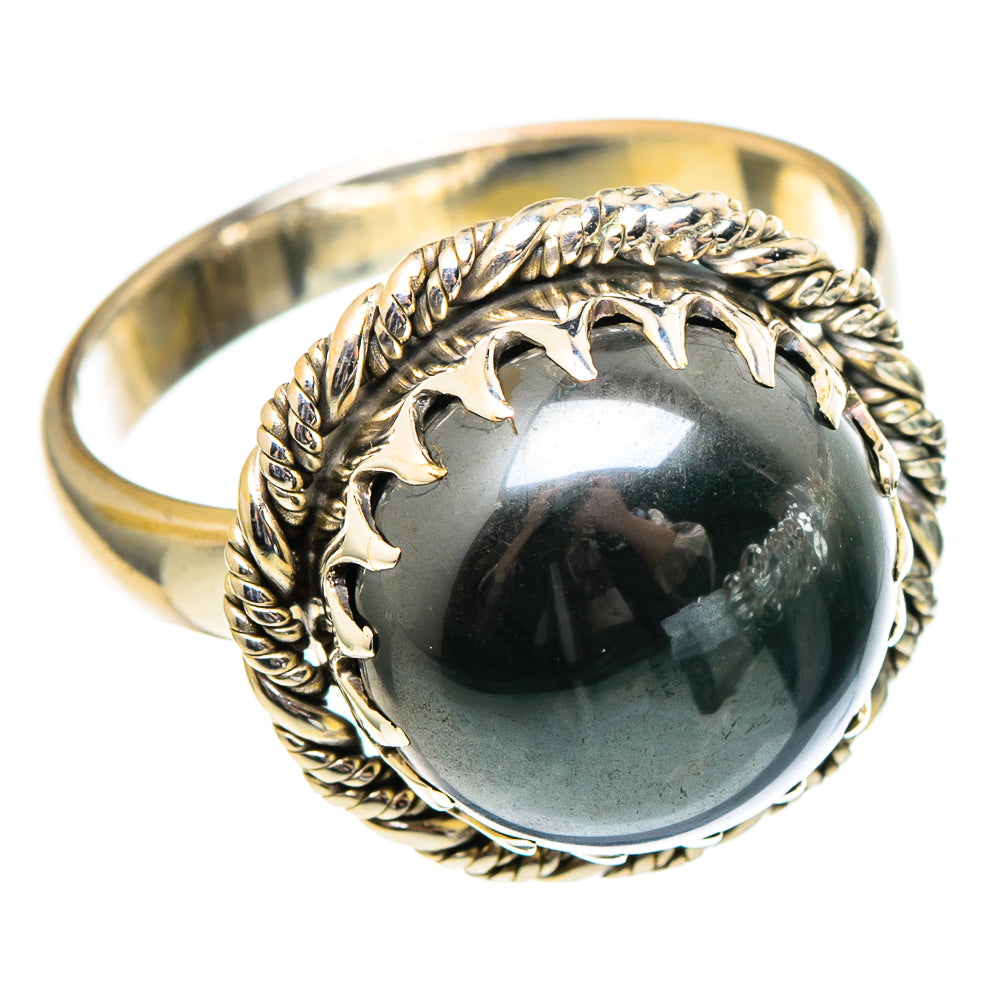 Hematite Rings handcrafted by Anasilvercos - RING97217