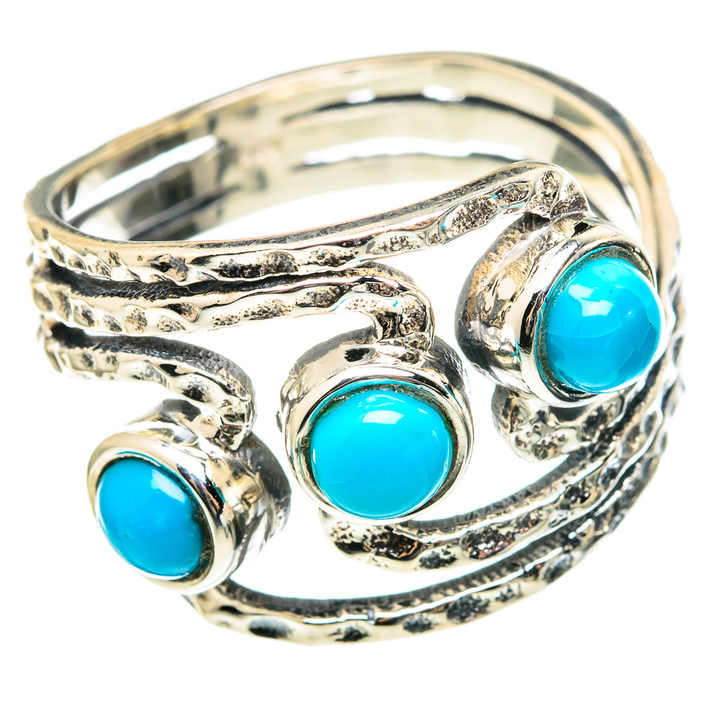 Larimar Rings handcrafted by Anasilvercos - RING97221