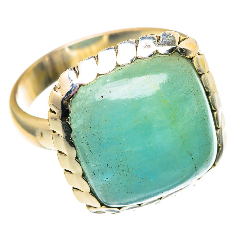 Aquamarine Rings handcrafted by Anasilvercos - RING97223